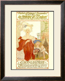 La Femme et l'Enfant Expo Framed Giclee Print by Fernand Toussaint