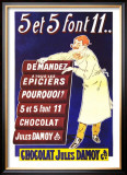 Chocolat Jules Damoy Prints by Vavasseur 