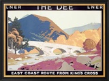 LNER, The Dee Framed Giclee Print by Frank Newbould