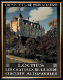 Chateau de Loches Framed Giclee Print by Constant Leon Duval