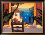 Ocean Breeze I Poster by Elizabeth Wright