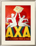 AXA Margerine Framed Giclee Print