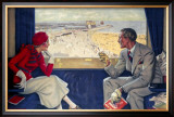 Lowestoft, LNER/LMS Poster, 1933 Framed Giclee Print by Arthur C Michael