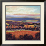 Tuscan Sunrise Poster by Dennis Rhoades