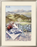 Uriage les Bains Framed Giclee Print by Hugo D'Alesi
