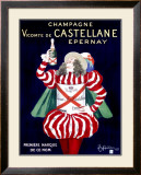 Champagne Vicomte de Castellane Epernay Framed Giclee Print by Leonetto Cappiello