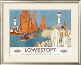Lowestoft Framed Giclee Print by Kenneth Shoesmith