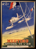 Meeting d'Air Framed Giclee Print by Delfo 