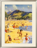 Barmouth, BR Poster, 1956 Framed Giclee Print by Harry Riley