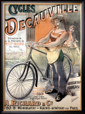 Cycles Decauville Framed Giclee Print by Alfred Choubrac