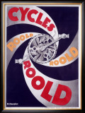 Cycles Roold Framed Giclee Print by Dansler 