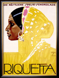 Riquetta Framed Giclee Print by Ludwig Hohlwein