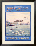 Circuit des 3 Fleuves Framed Giclee Print by Louis-Marie Lemaire
