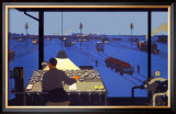 Power & Progress on the LNER, LNER Poster, 1930 Framed Giclee Print by Henry George Gawthorn