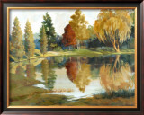 Autumn Reflections Poster by Ed Grey