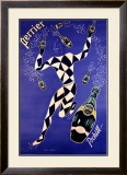 Perrier Mineral Water Framed Giclee Print by Jean Berque