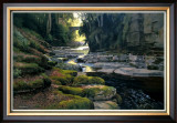 Teesdale, It's Quicker by Rail Framed Giclee Print
