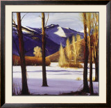 Colorado Snow Prints by Dix Baines
