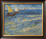 Seascape at Saintes-Maries, c.1888 Prints by Vincent van Gogh