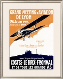 Grand Meeting d'Aviation Framed Giclee Print