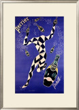Perrier Mineral Water Framed Giclee Print by Jean Berque