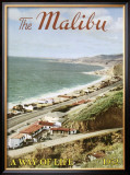 The Malibu: A Way of Life Framed Giclee Print