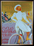 Cycles Delin Framed Giclee Print by Georges Gaudy