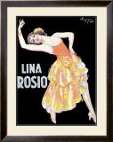 Lina Rosio Framed Giclee Print by Choppy 