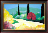 Jardin d'Automne Poster by B. Payet