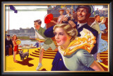 Bridlington: Its Quicker by Rail 1923-1947 Framed Giclee Print by Greenup 