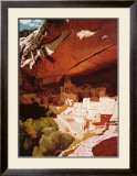 Cliff Palace, Mesa Verde Poster by Stan Ekman