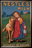 Nestle's Milk Framed Giclee Print