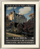 Chateau de Loches Framed Giclee Print by Constant Leon Duval