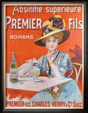 Absinthe Superieur Framed Giclee Print by Van Der Thurm 