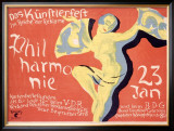Philharmonie Framed Giclee Print by Riemer 