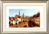 Der Marktplatz Zu Pirna Posters by Bernardo Belotto