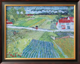 Landscape at Auvers after the Rain, c.1890 Art by Vincent van Gogh
