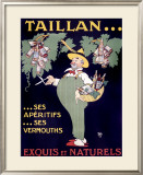 Taillan Framed Giclee Print by Mich (Michel Liebeaux) 
