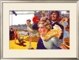 Bridlington: Its Quicker by Rail 1923-1947 Framed Giclee Print by Greenup 