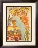 Vichy Etoiles Framed Giclee Print by Michelle 