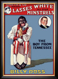 Lasses' White All Star Minstrels Framed Giclee Print