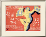 Philharmonie Framed Giclee Print by Riemer 