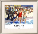 Redcar Framed Giclee Print by E Oakdale