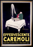 Effervescente Caremoli Framed Giclee Print by Achille Luciano Mauzan