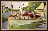 The Broads, LNER/LMS, 1937 Framed Giclee Print by Arthur C Michael
