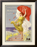 Exposition de Monaco, 1920 Framed Giclee Print by Leonetto Cappiello