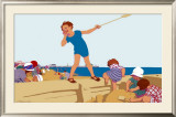 Clacton-on-Sea Framed Giclee Print by L Hocknell