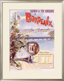 Bordeaux Framed Giclee Print by Hugo D'Alesi