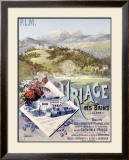 Uriage les Bains Framed Giclee Print by Hugo D'Alesi