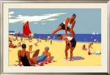 Cleethorpes: Its Quicker by Rail Framed Giclee Print by Greig 